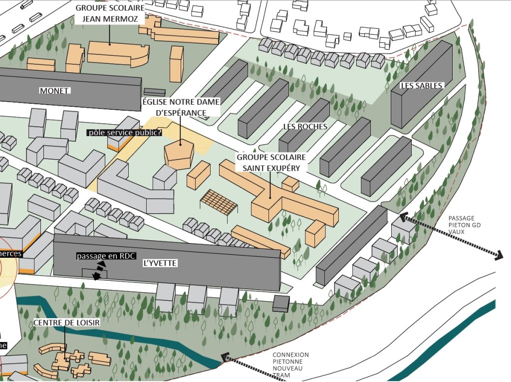 Rénovation de Grand-Vaux : le maire annonce un troisième et un quatrième&nbsp;scénario