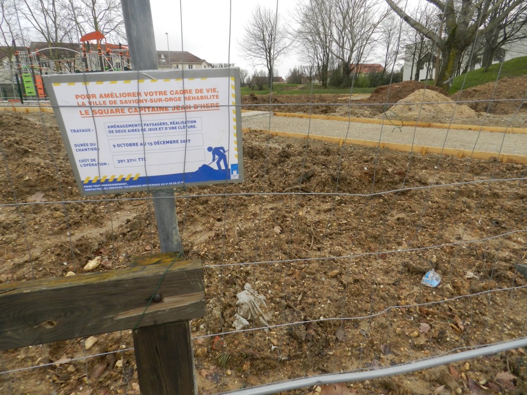 Faut-il s&rsquo;étonner des retards de travaux du square Capitaine Jean-D&rsquo;HERS ?