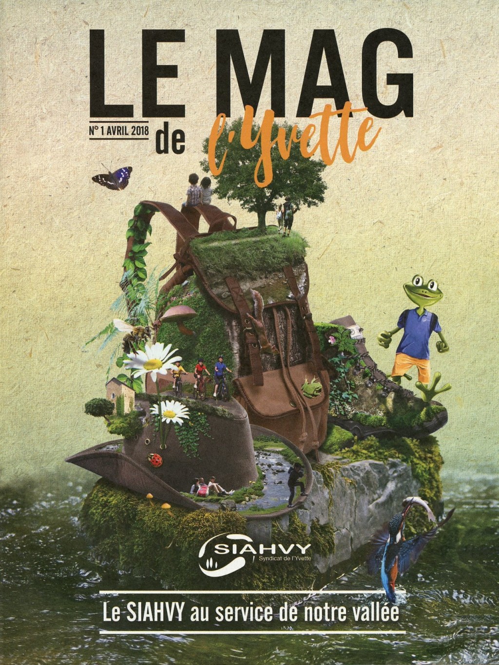 Ma réaction au premier numéro du Mag de l&rsquo;Yvette (Avril 2018), par le&nbsp;SIAHVY