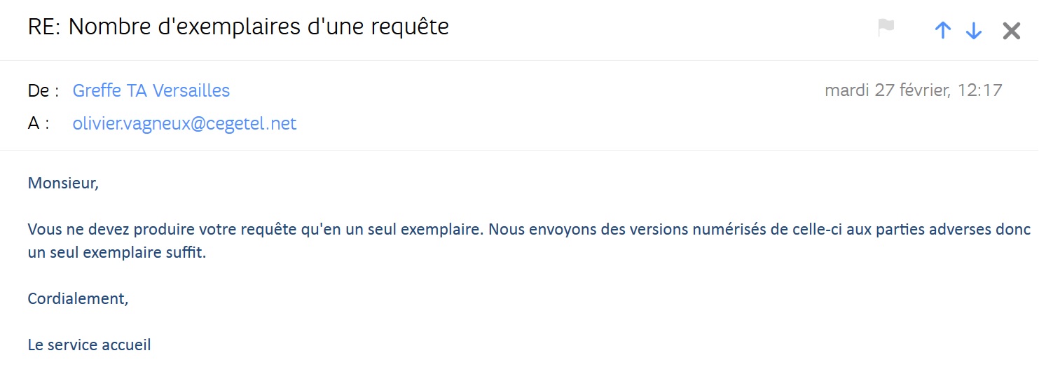 Le coup de pute que me fait le Tribunal administratif de Versailles