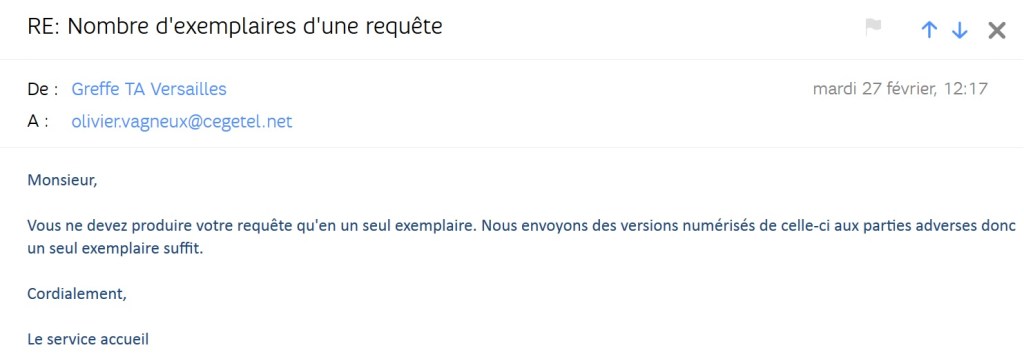 Le coup de pute que me fait le Tribunal administratif de&nbsp;Versailles