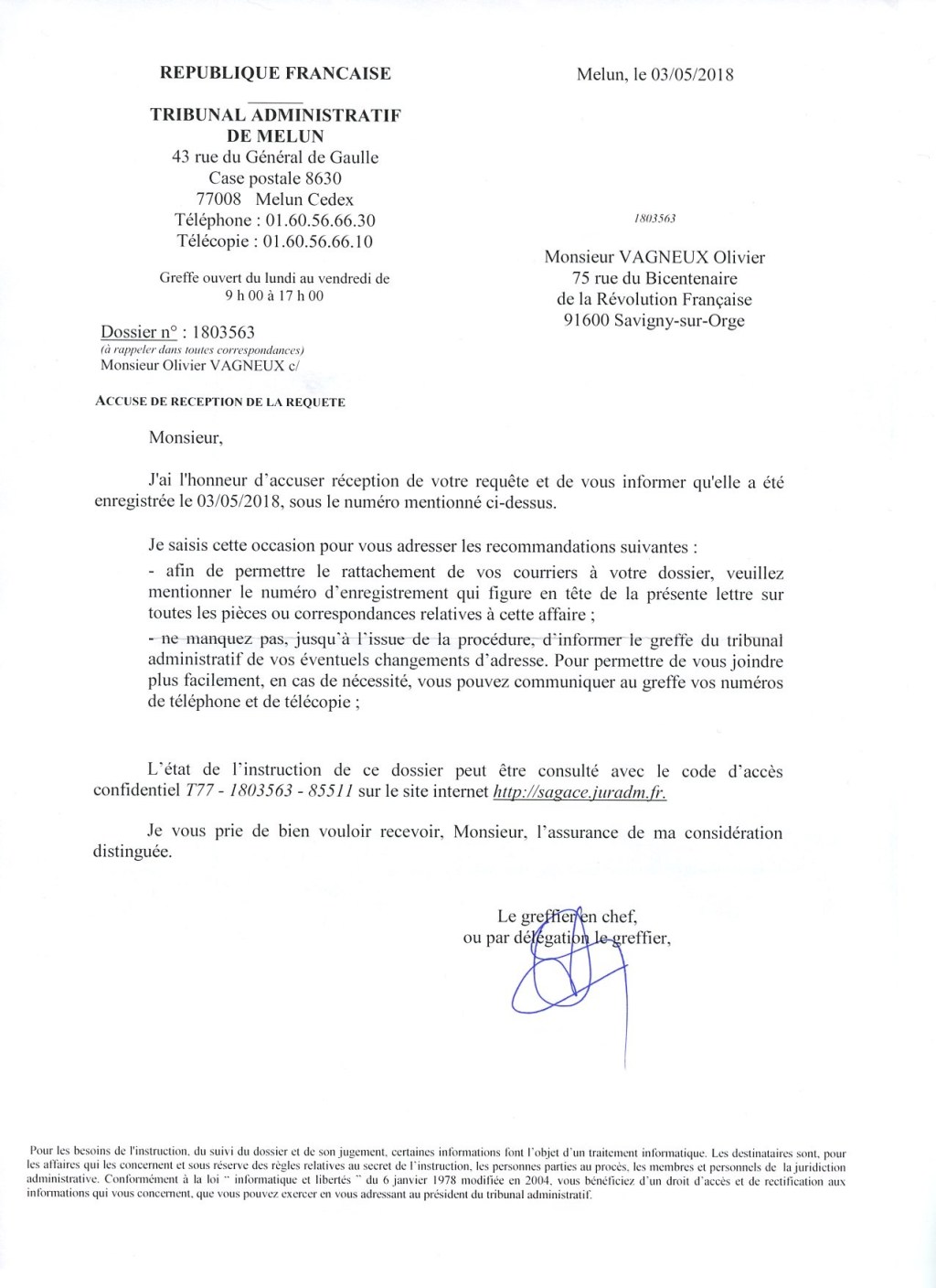 Intérêt territorial Voirie : je demande au Tribunal d&rsquo;annuler la trop large définition du&nbsp;GOSB