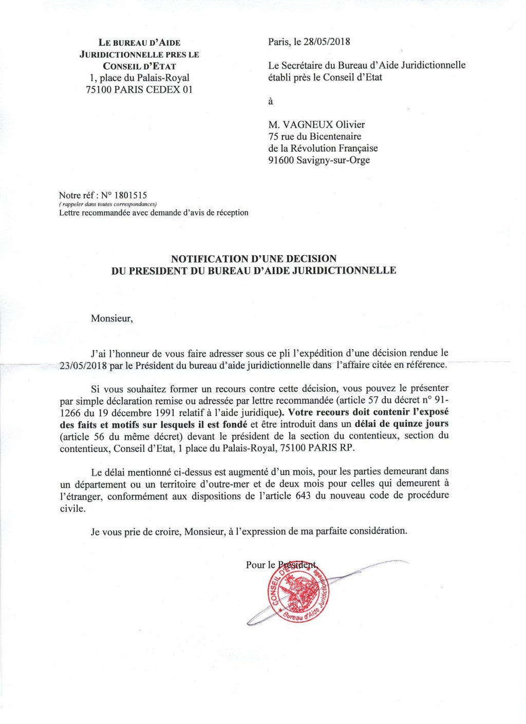 Quand le Bureau d&rsquo;aide juridictionnelle se fait juge de&nbsp;cassation