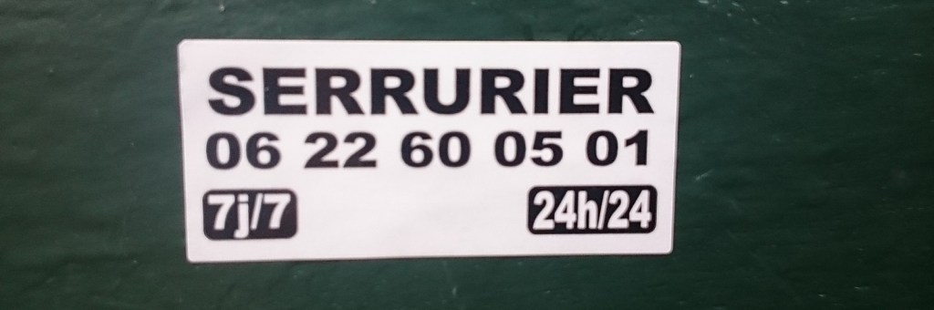 Savigny-sur-Orge : le retour du repérage des habitations avec les étiquettes&nbsp;Serrurerie