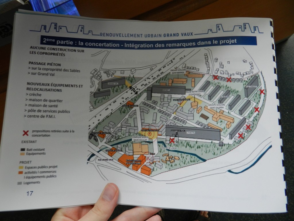 La concertation, dans la rénovation de Grand-Vaux, résumée en une&nbsp;image