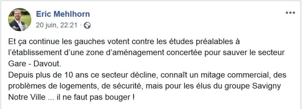 Éric MEHLHORN, sur les réseaux sociaux en pleine séance du Conseil municipal&nbsp;!