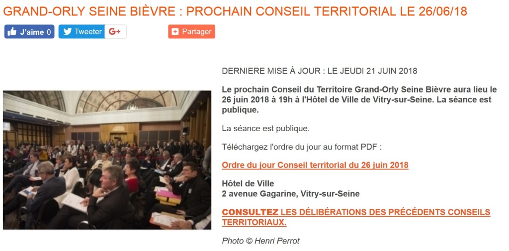 Sur les enjeux du Conseil territorial du GOSB du 26 juin 2018 (120&nbsp;points)
