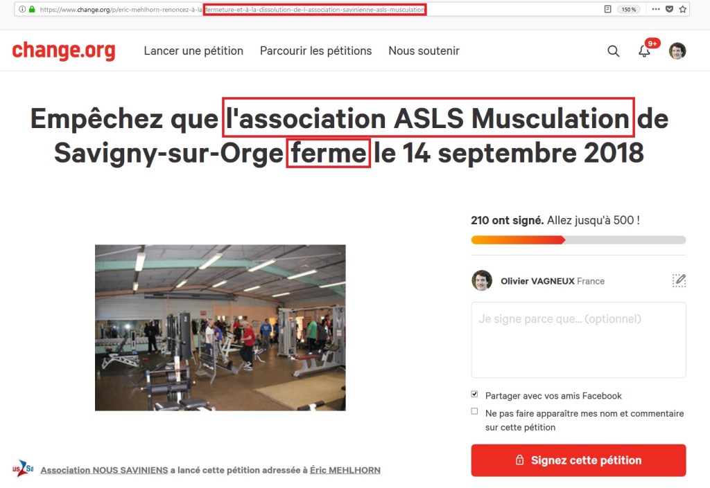 Savigny-sur-Orge : la pétition pour conserver la salle Mamadou-Loum à l&rsquo;ASLS&nbsp;Musculation