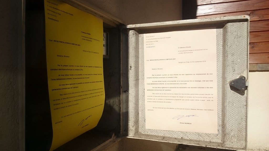 Déploiement du Linky à Savigny-sur-Orge : bien afficher la preuve de son refus&nbsp;!