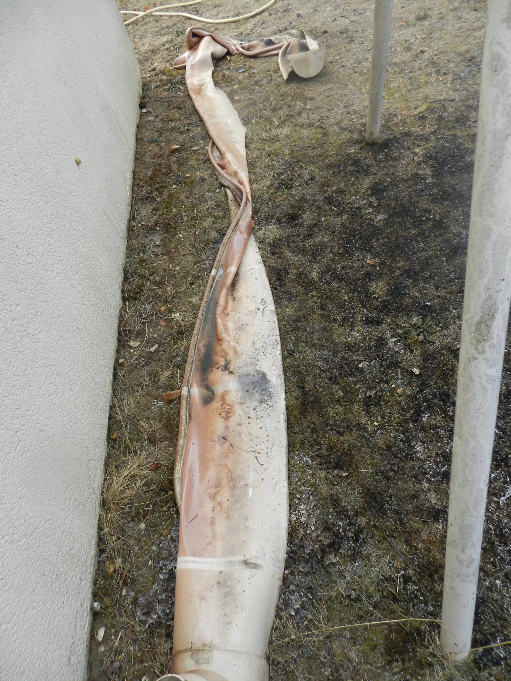 Photos de jour après l&rsquo;incendie de ma&nbsp;haie