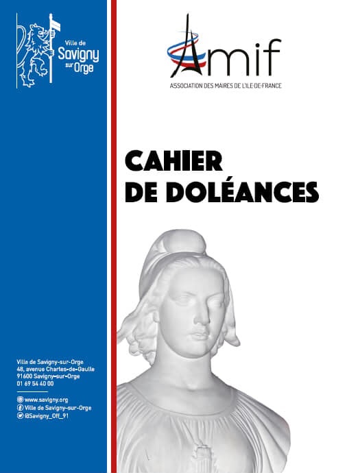 La Ville de Savigny-sur-Orge met en place des cahiers de doléances, pour apaiser la crise des gilets&nbsp;jaunes