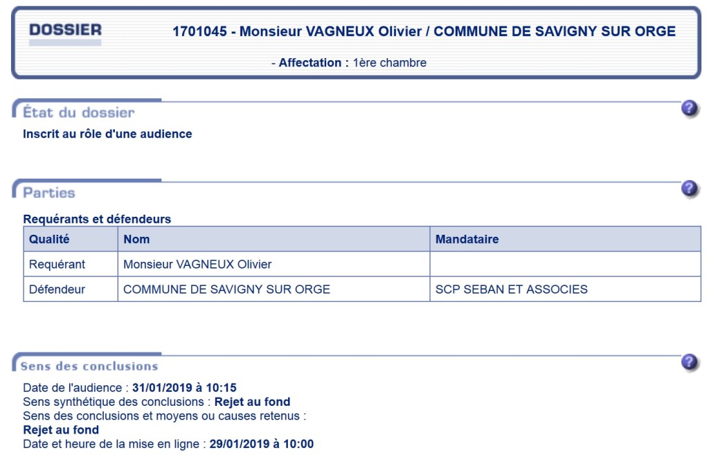 Protection fonctionnelle d&rsquo;Éric MEHLHORN : mes observations orales lors de l&rsquo;audience