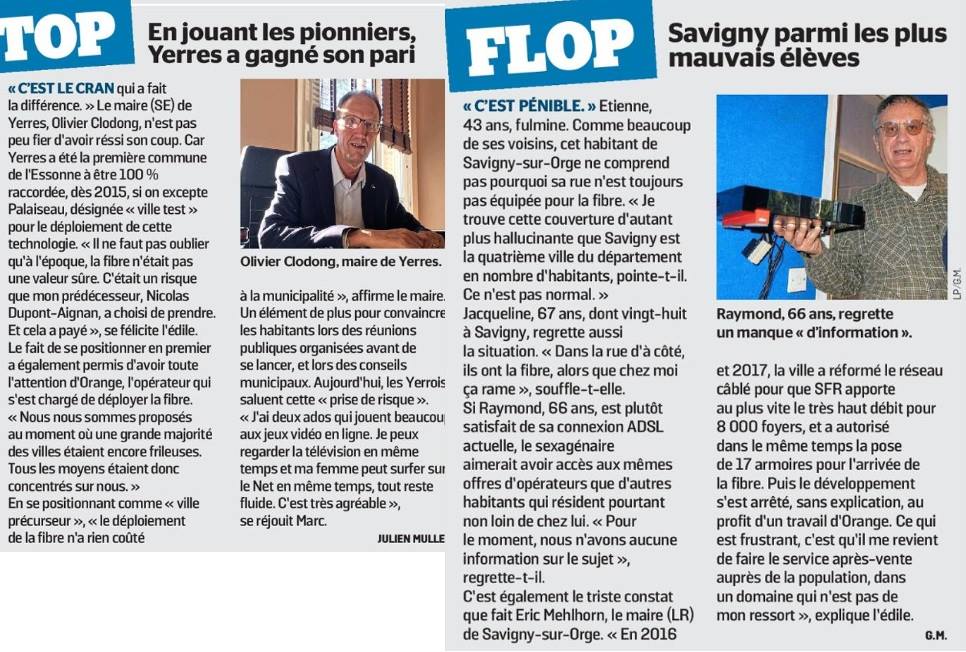 Fibre optique à Savigny-sur-Orge : de quoi s&rsquo;est mêlé Éric MEHLHORN puisque ce n&rsquo;est pas de &laquo;&nbsp;son ressort&nbsp;&raquo; ?