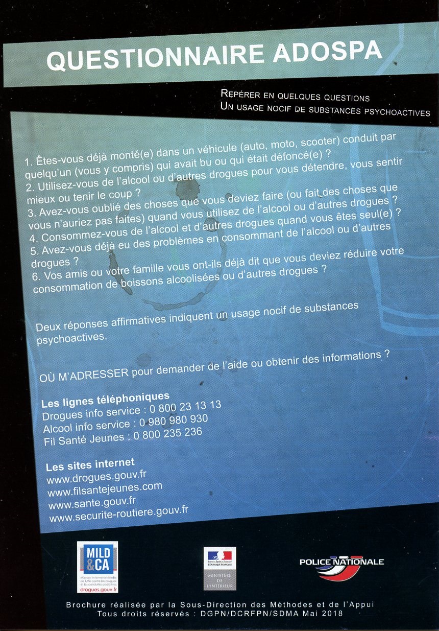 Savez-vous que je pratique un usage nocif de substances psychoactives&nbsp;?