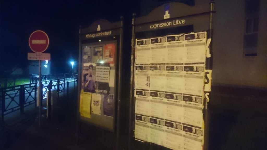 Affichage : j&rsquo;annonce avoir déposé une main courante contre Jean&nbsp;ESTIVILL