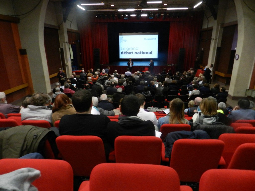 Ma proposition volontairement provocante lors du Grand débat national à Savigny-sur-Orge