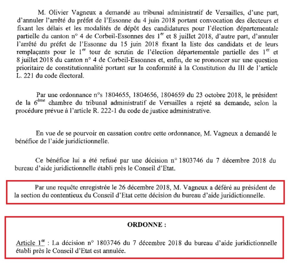 Victoire au Conseil d&rsquo;État : mon affaire et ma QPC sont envoyés en appel&nbsp;!