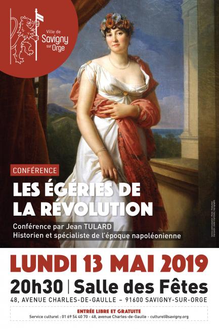 Vos questions : ce que j&rsquo;ai pensé de la conférence de Jean TULARD sur les Égéries de la&nbsp;Révolution