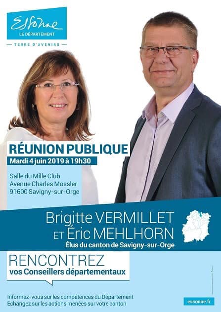 À la réunion bilan de Brigitte VERMILLET et d&rsquo;Éric MEHLHORN du 04 juin&nbsp;2019