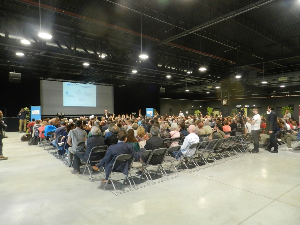 À la réunion de concertation sur le franchissement de la Seine du 20 juin 2019 (par un pont-viaduc à&nbsp;Athis-Mons)