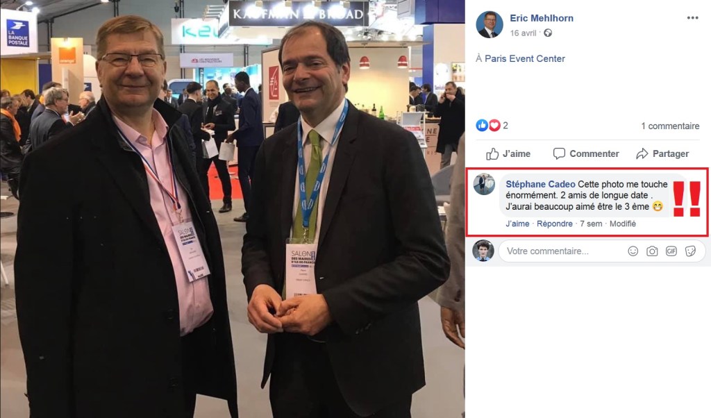 Fausse joie pour le discours LRPS : Éric MEHLHORN et Pierre GUYARD ne sont pas des amis de 30 ans&nbsp;!