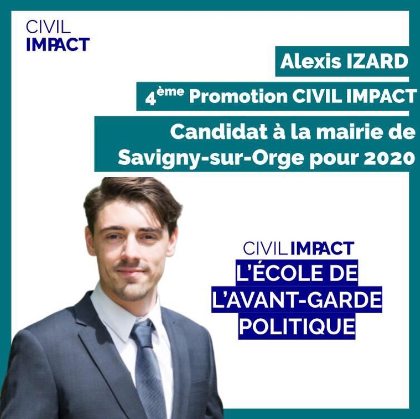 Alexis IZARD à l&rsquo;école pour apprendre à devenir maire ! #LaREM #Civil&nbsp;impact