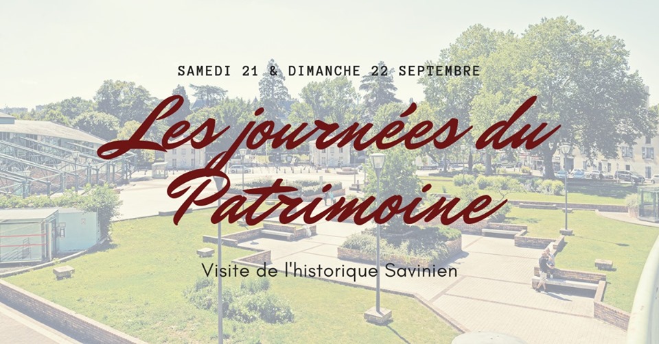 Sur les journées du patrimoine 2019 à Savigny-sur-Orge