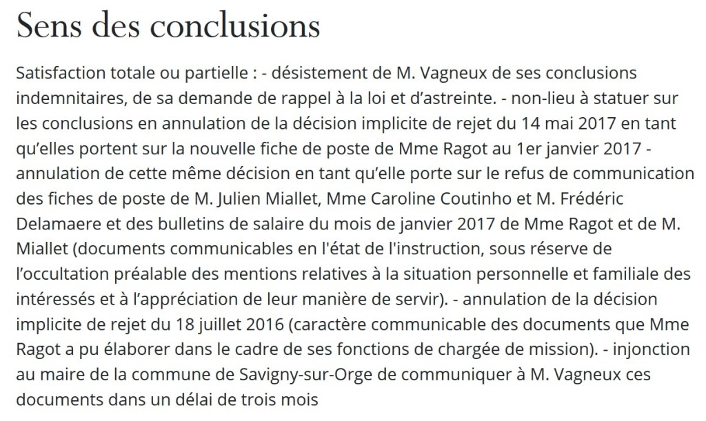 Affaire Valérie RAGOT : le rapporteur public soutient la communication des documents produits par la chargée de&nbsp;mission