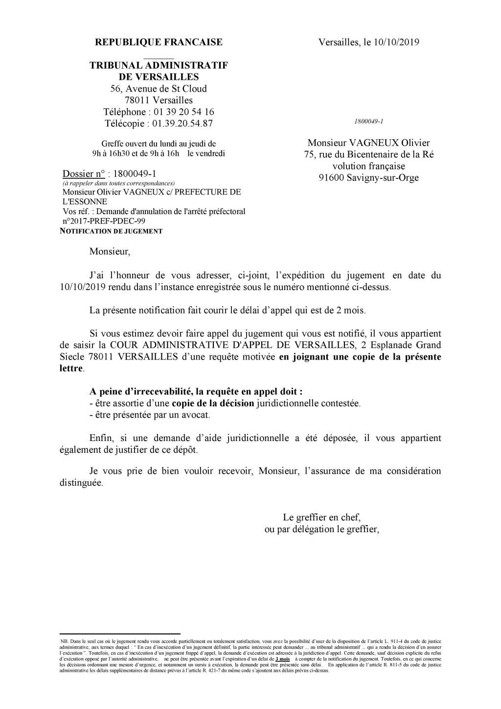 Victoire au Tribunal administratif : l&rsquo;arrêté préfectoral fixant la composition du conseil citoyen de Grand-Vaux est&nbsp;annulé