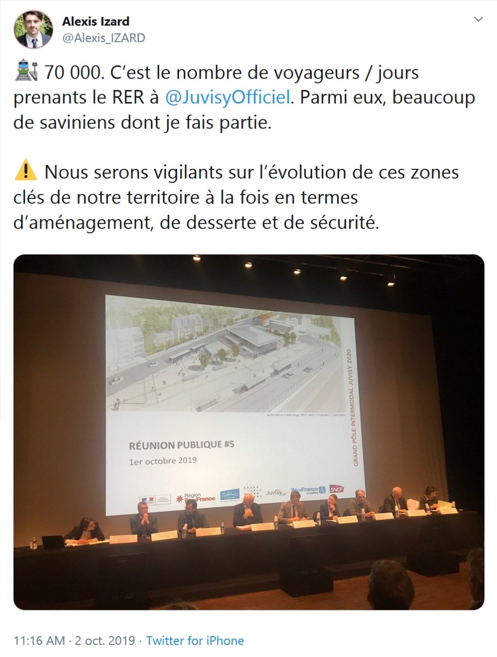 La solution d&rsquo;Alexis IZARD aux travaux et évolutions du RER C : aller prendre le train à Juvisy&nbsp;!
