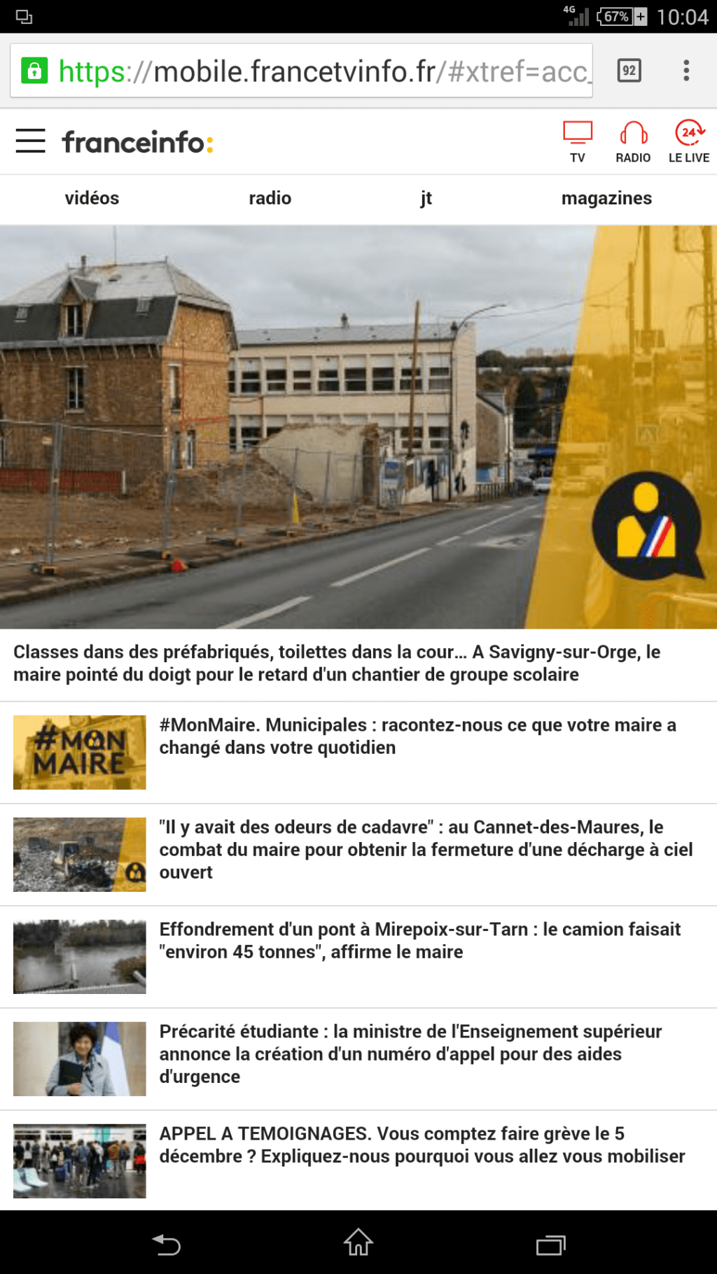 Savigny-sur-Orge a le (dés)honneur de la presse (FranceTVInfo) grâce à Éric&nbsp;MEHLHORN…