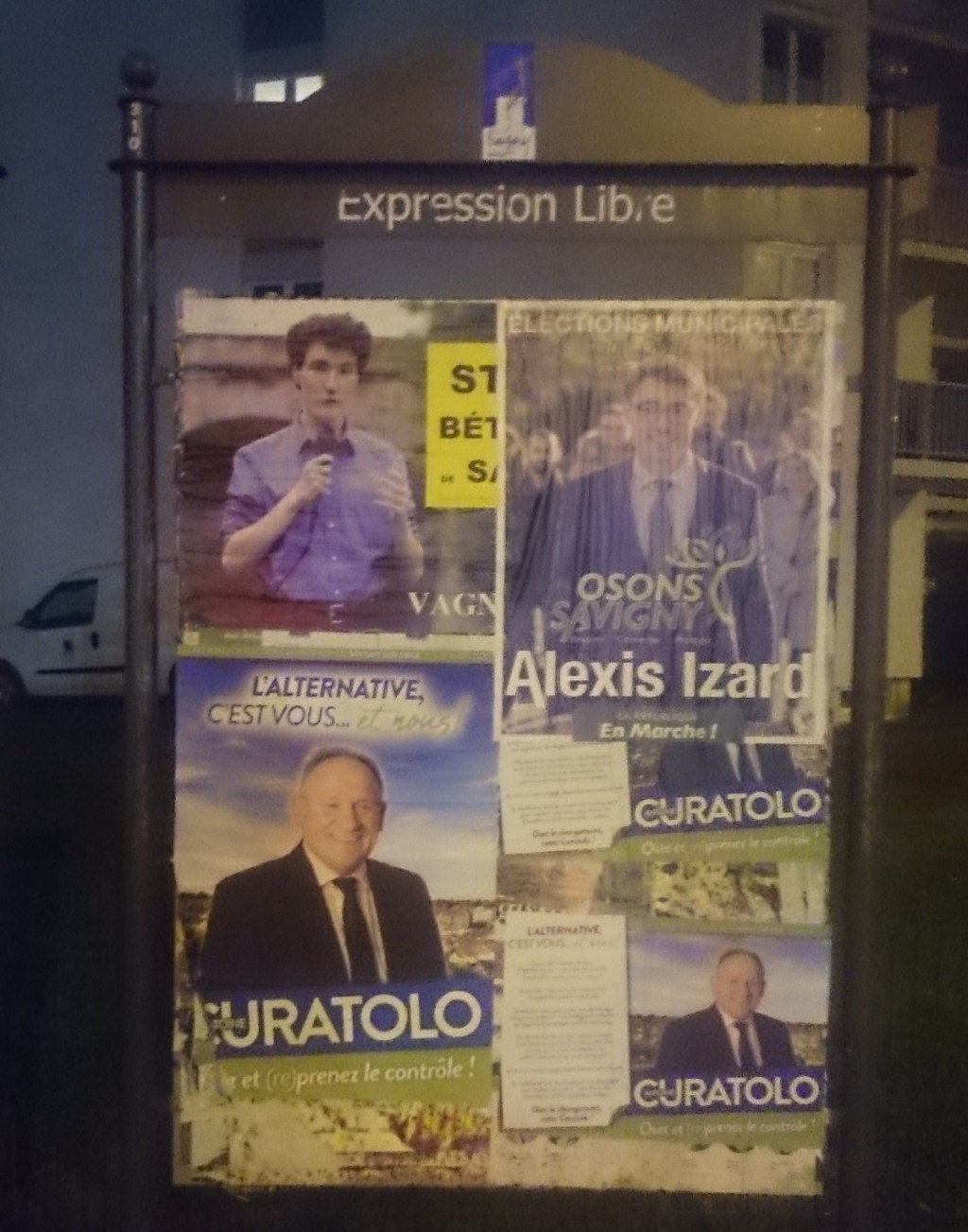 Le partage des panneaux d&rsquo;expression libre selon Alexis&nbsp;IZARD