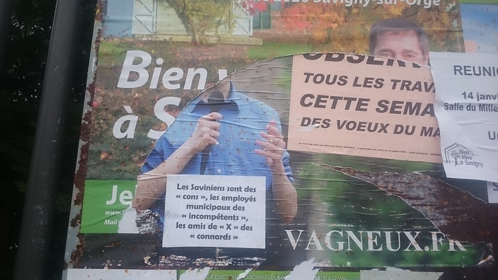 Olivier VAGNEUX a-t-il écrit : &laquo;&nbsp;Les Saviniens sont des &laquo;&nbsp;cons&nbsp;&raquo;. Les employés municipaux des &laquo;&nbsp;incompétents&nbsp;&raquo;. Les amis de X des &laquo;&nbsp;connards&nbsp;&raquo; ?&nbsp;&raquo;