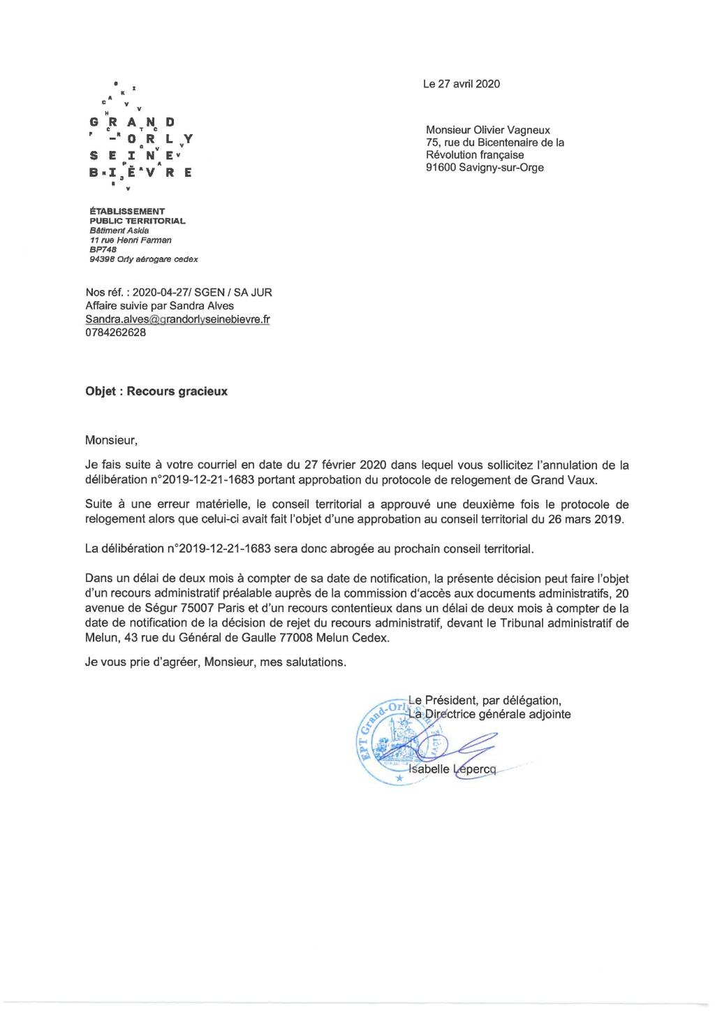 Gag : l&rsquo;EPT Grand-Orly Seine Bièvre admet enfin avoir approuvé en double le protocole de relogement des habitants du quartier de Grand-Vaux à Savigny-sur-Orge