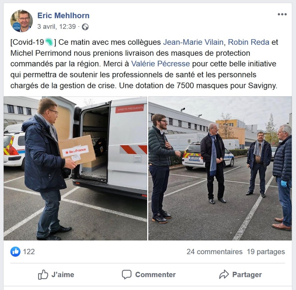 Covid-19 : l&rsquo;odieuse récupération politique de RODIER, RÉDA, PERRIMOND, MEHLHORN et VILAIN sur le dos des personnes à&nbsp;protéger