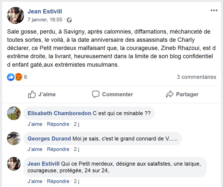 Cas de conscience : dois-je déposer plainte contre Jean ESTIVILL à l&rsquo;invitation de la procureure de la République&nbsp;?