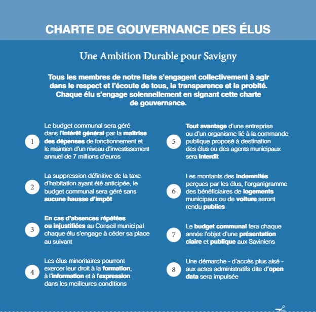 Municipales 2020 à Savigny-sur-Orge : l&rsquo;hypocrite charte de gouvernance des élus d&rsquo;Éric&nbsp;MEHLHORN