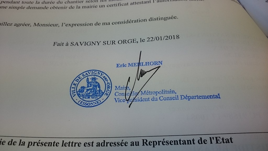 Sur le projet d&rsquo;extension de la mosquée de Savigny-sur-Orge dont Éric MEHLHORN a autorisé le triplement de la&nbsp;capacité