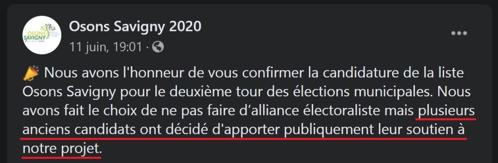 Municipales 2020 à Savigny-sur-Orge : Alexis IZARD fait-il dans le délit de fausse nouvelle en vue de fausser l&rsquo;issue du scrutin&nbsp;?