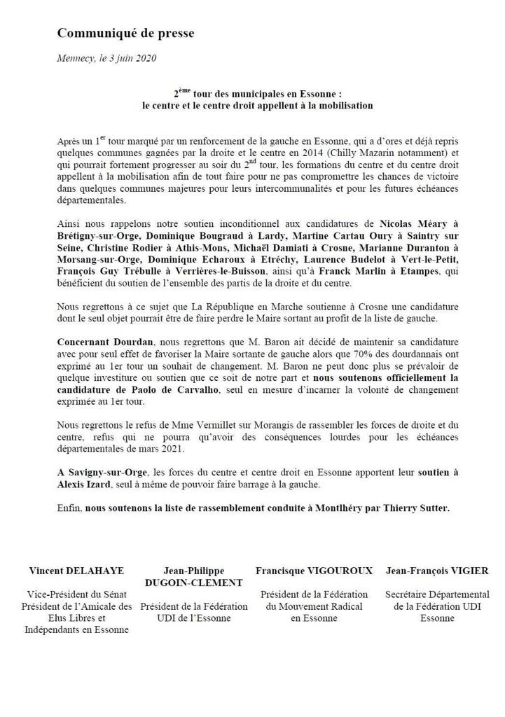 Pourquoi l&rsquo;UDI a-t-elle lâchée MEHLHORN entre les deux tours de la municipale 2020&nbsp;?