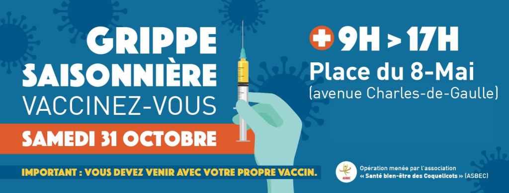 Profondément dérangé par la campagne de vaccination contre la grippe saisonnière organisée par&nbsp;l&rsquo;ASBEC