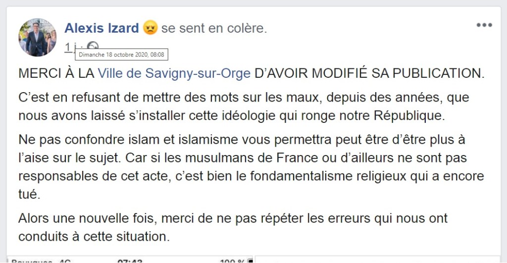 Alexis IZARD, islamologue et docteur en islamologie, grand diplômé de l&rsquo;université de&nbsp;Facebook