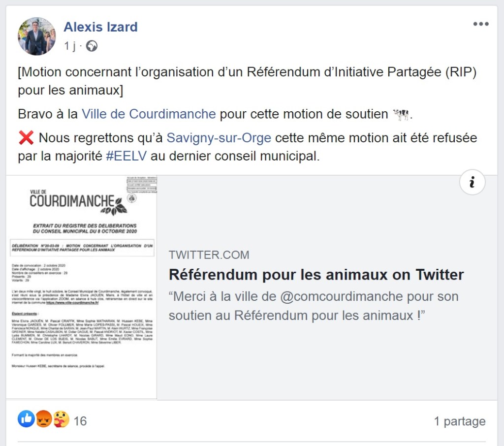 Référendum pour les animaux : ce que défend réellement le nouvel animaliste Alexis&nbsp;IZARD