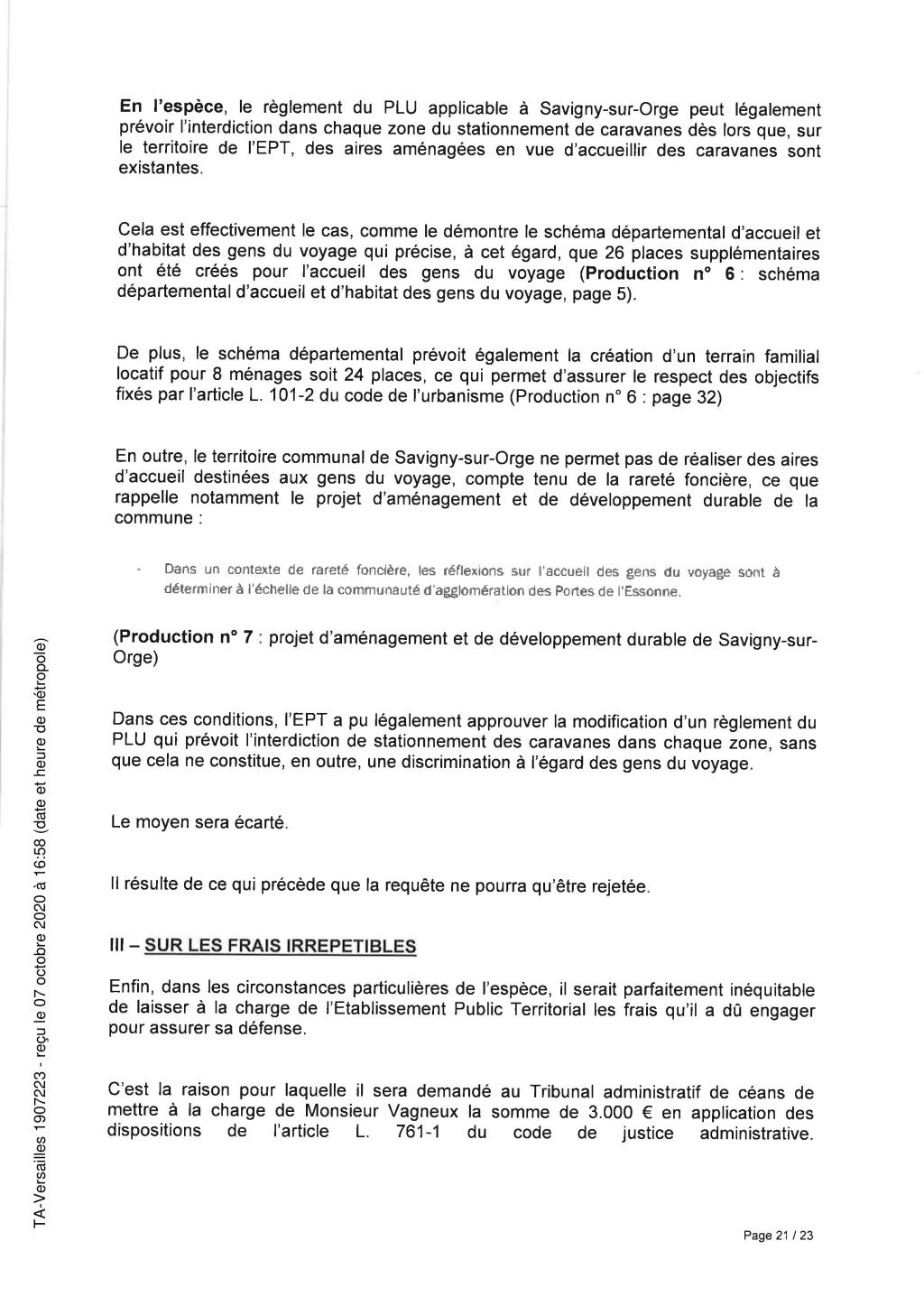 Quand même l&rsquo;avocat de la Commune donne tort à Bruno GUILLAUMOT, adjoint à l&rsquo;urbanisme