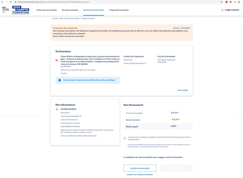 Attention ! Plus que cinquante jours pour convertir vos heures acquises au titre du droit à la formation&nbsp;!