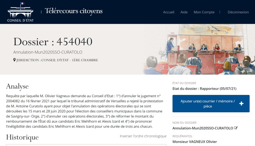 Annulation des élections municipales 2020 à Savigny-sur-Orge : le Conseil d&rsquo;État a pris sa décision&nbsp;!