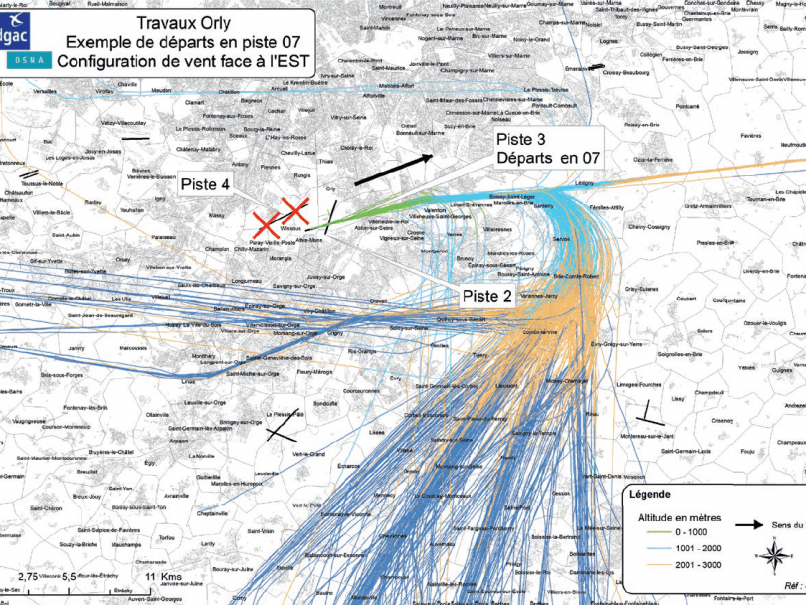 Pas vu sur les médias et autres réseaux sociaux de la ville de Savigny-sur-Orge : des risques de survols entre le 9 et le 13 août 2021&nbsp;!