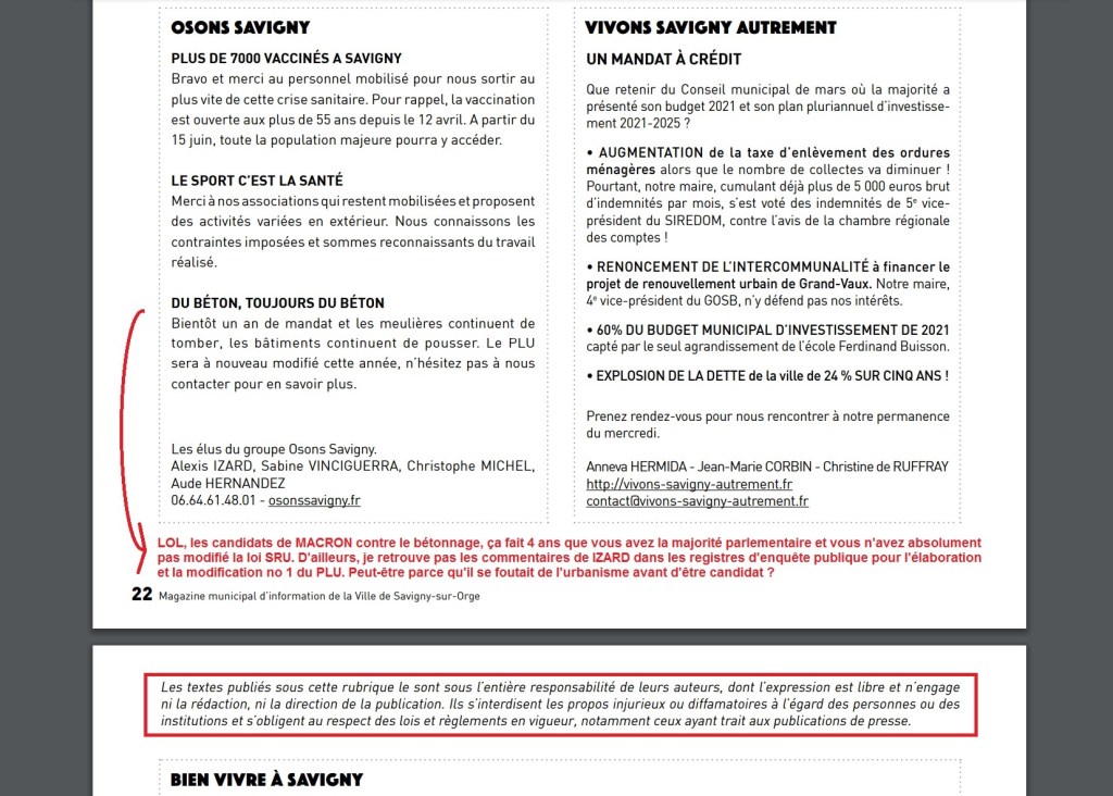 Quand Jean-Marc DEFRÉMONT essaie lâchement mais surtout illégalement d&rsquo;échapper à sa responsabilité éditoriale…