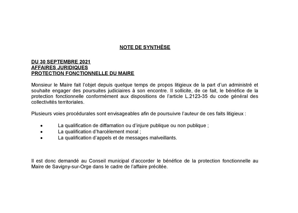 Comment j&rsquo;ai forcé Jean-Marc DEFRÉMONT à renoncer à sa protection&nbsp;fonctionnelle