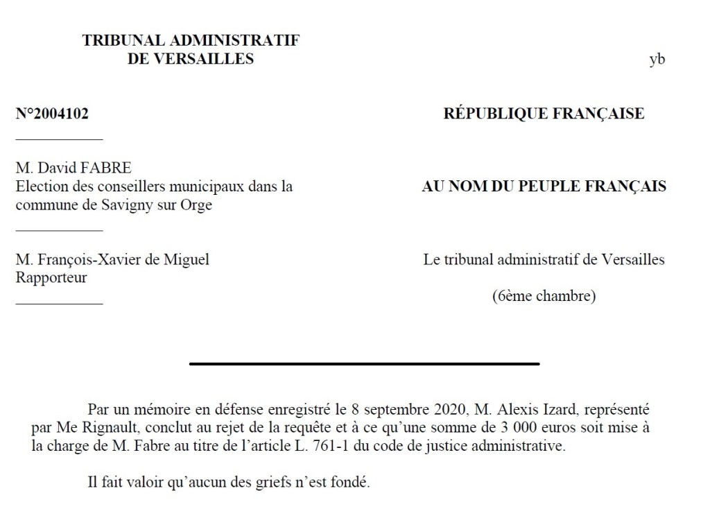 Quand le LaREM Alexis IZARD demandait le rejet de la protestation électorale de David FABRE (et pourquoi Alexis n&rsquo;aura jamais l&rsquo;investiture LR)